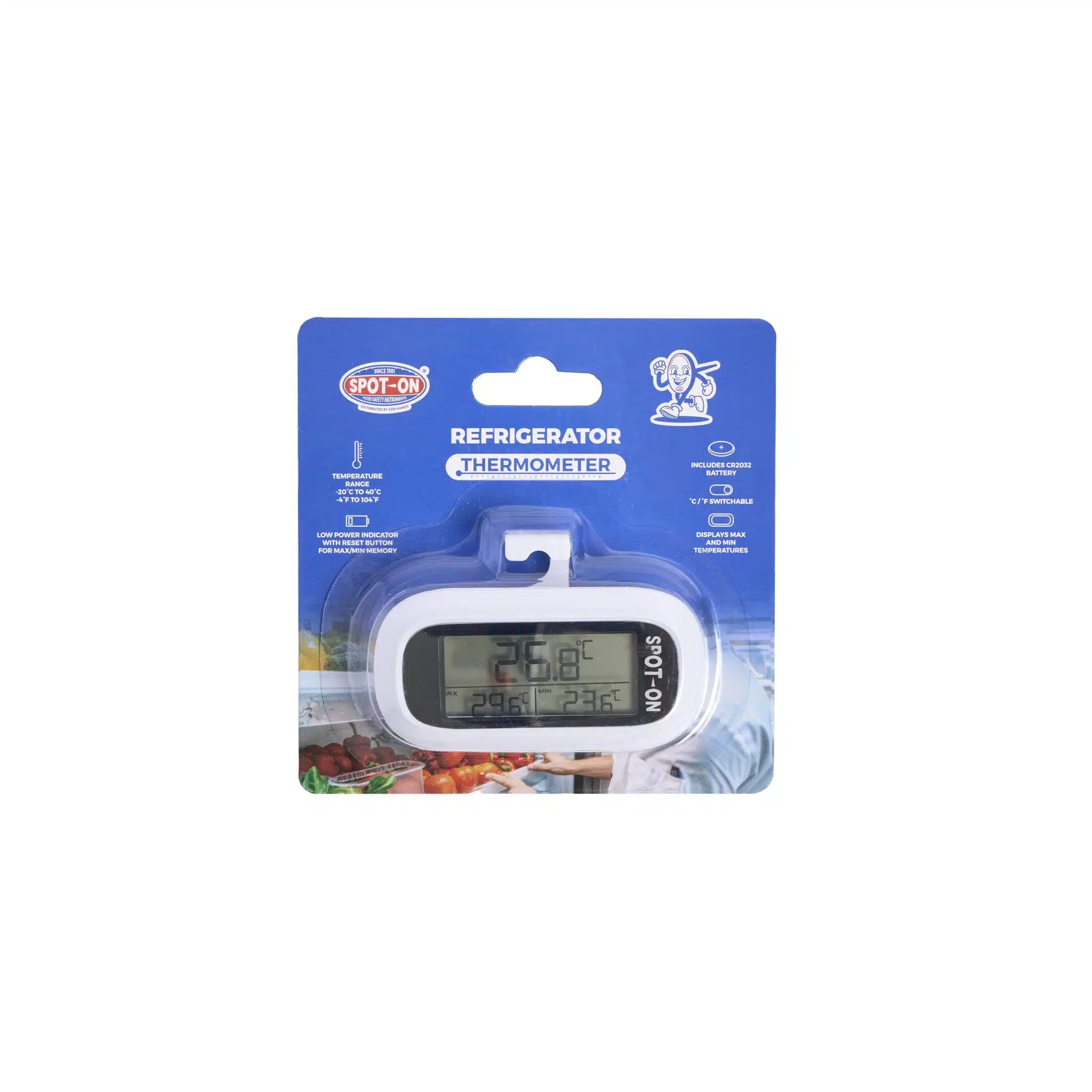 KH Spot On® Refrigerator Thermometer - Image 3