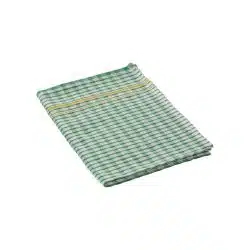 Checkered Teatowel Green