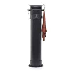 #23975 Coffee Knock Box Vertical Black