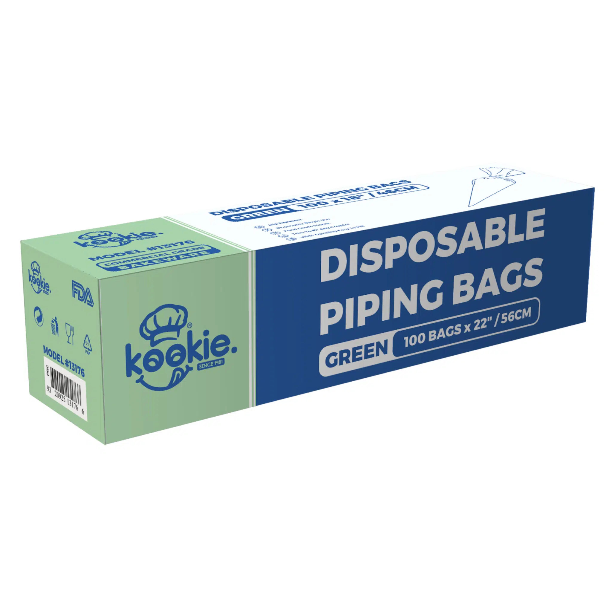 Kookie Disposable Piping Bag 56cm / 22" (100 Pack) - Image 3