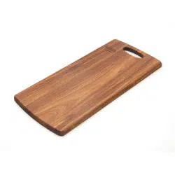 KH HandKraft®Acacia Serving Board With Hole Handle