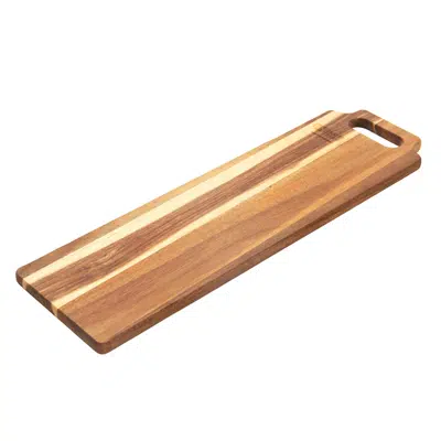 KH HandKraft®Acacia Serving Board With Hole Handle - Image 4