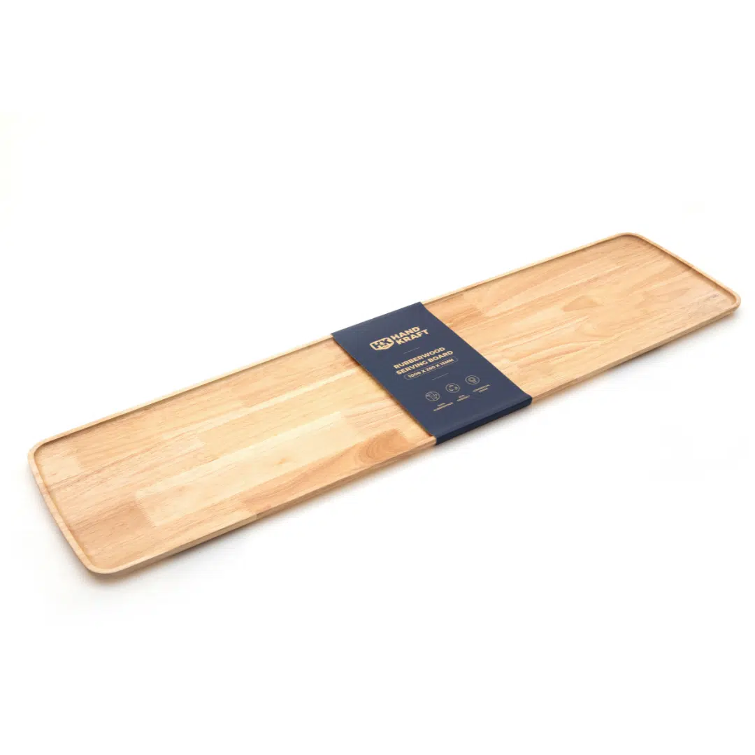 KH HandKraft® Rubberwood Serving Board - Image 4