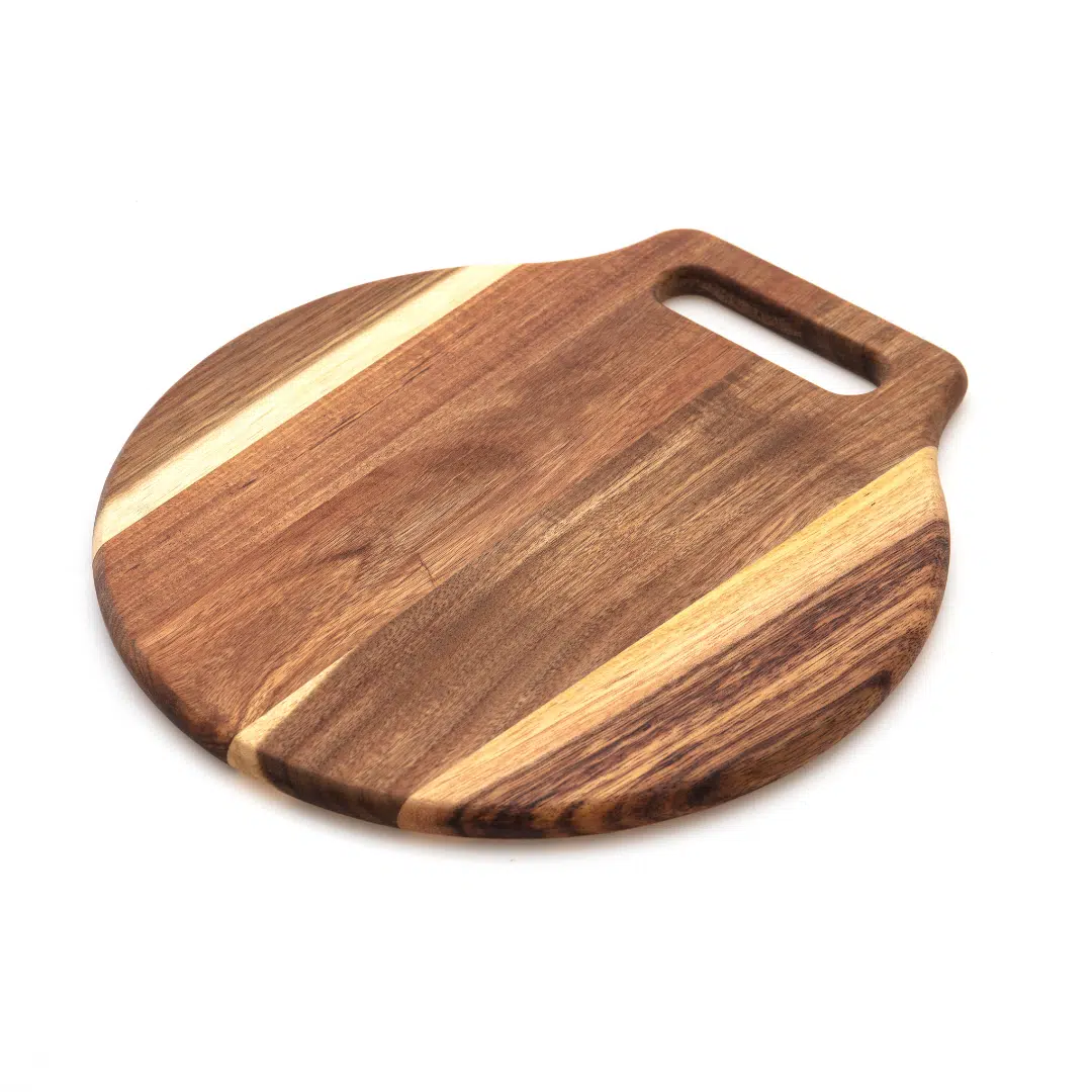 KH HandKraft®Acacia Round Serving Board - Image 3