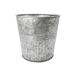 straight top galvanised table caddy