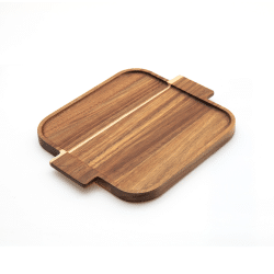 03544 Acacia Serving Tray With Handles