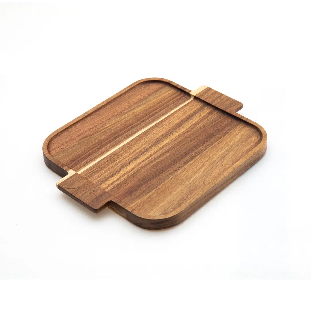 03544 Acacia Serving Tray With Handles