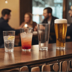 Plastic Conical Glasses