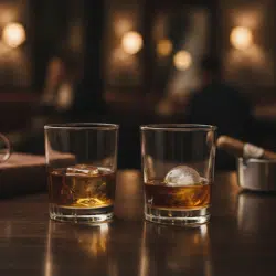 Plastic Whiskey Glass