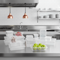 GN Clear Food Pans PC