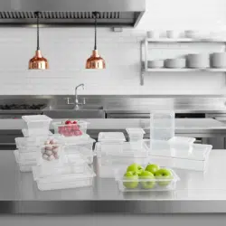 GN Clear Food Pans PC