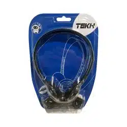 98801_Tekh® Basic Stereo Headphones With Volume Control