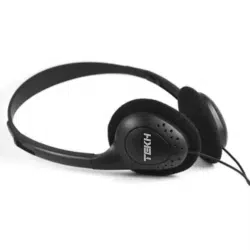 98801_Tekh® Basic Stereo Headphones With Volume Control