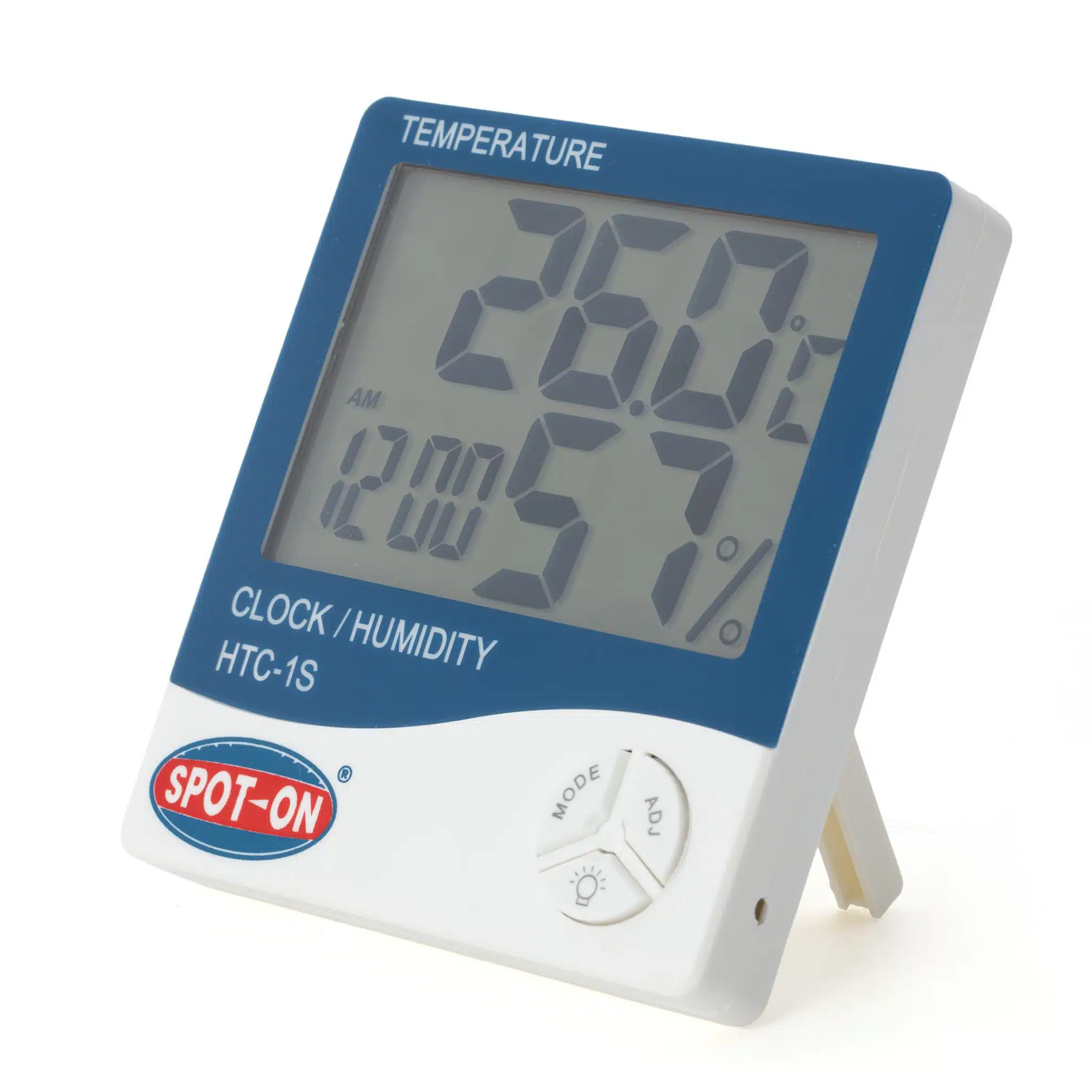 19567 Digital Humidity Thermometer and Clock