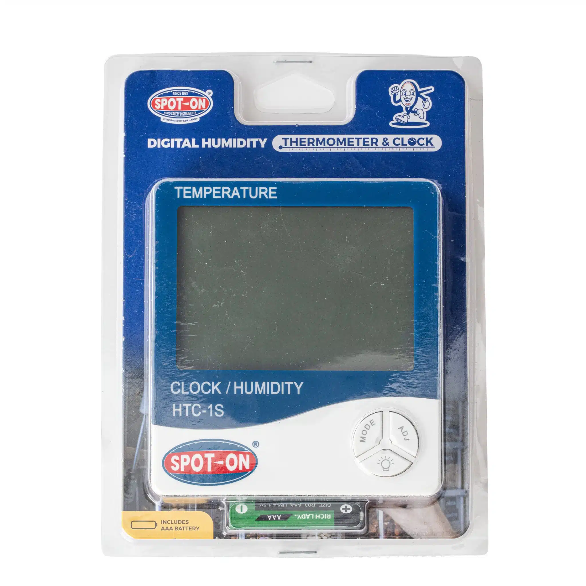 19567 Digital Humidity Thermometer and Clock