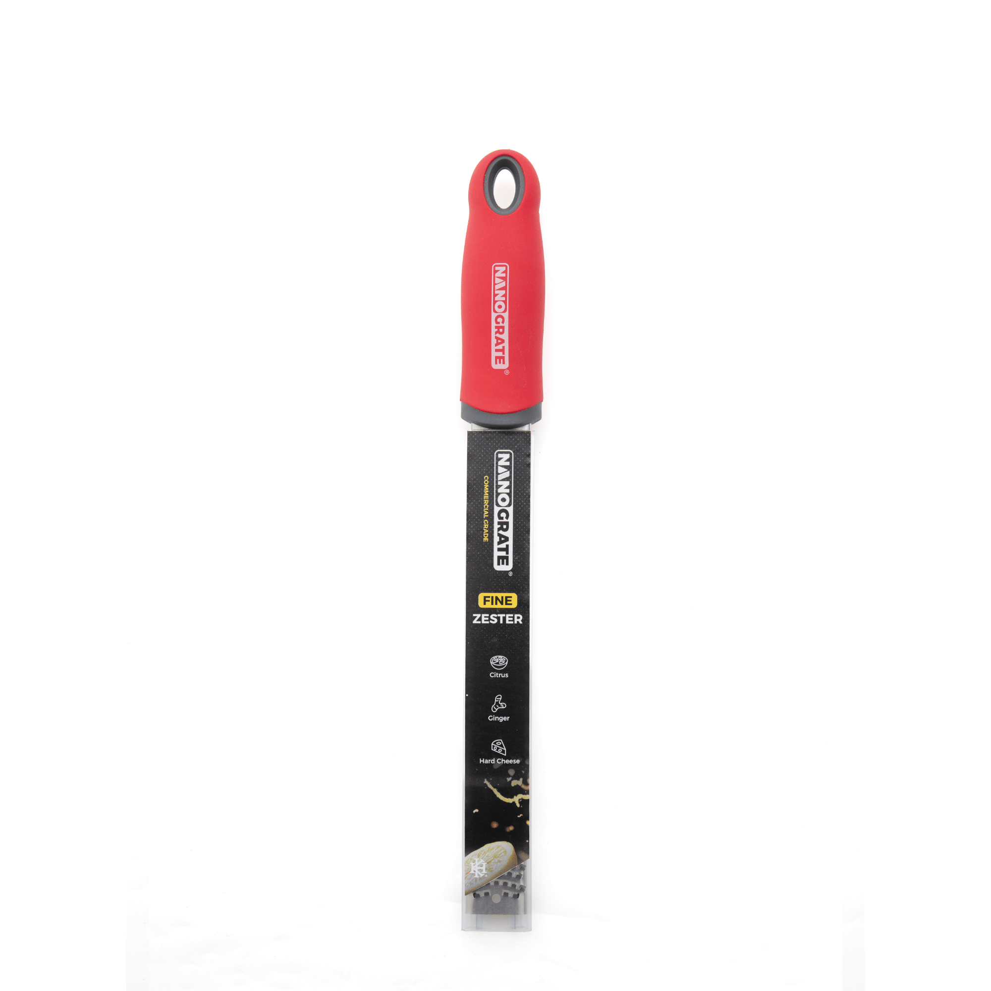 19724 Fine Zester Red Handle