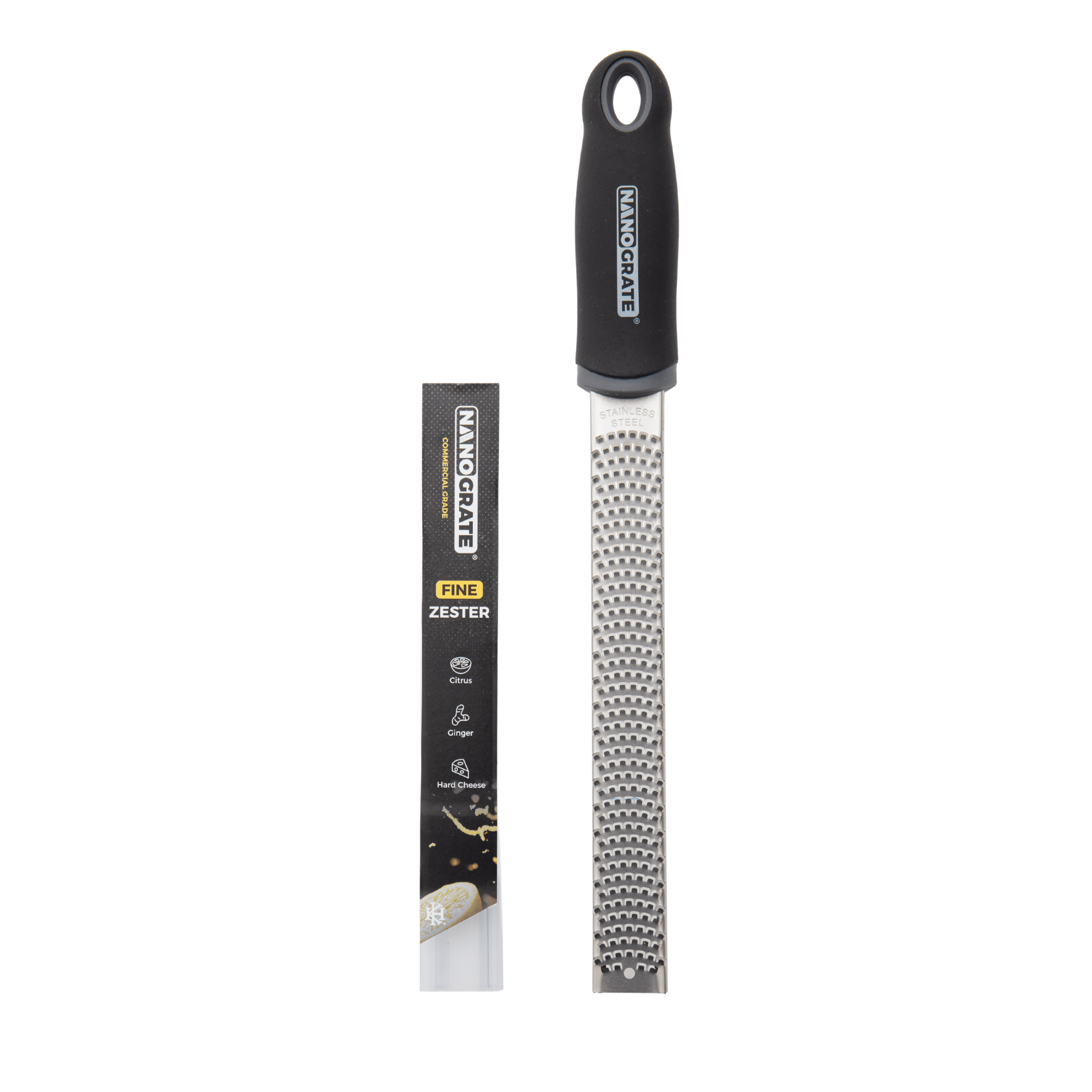 19721 Fine Zester Black Handle