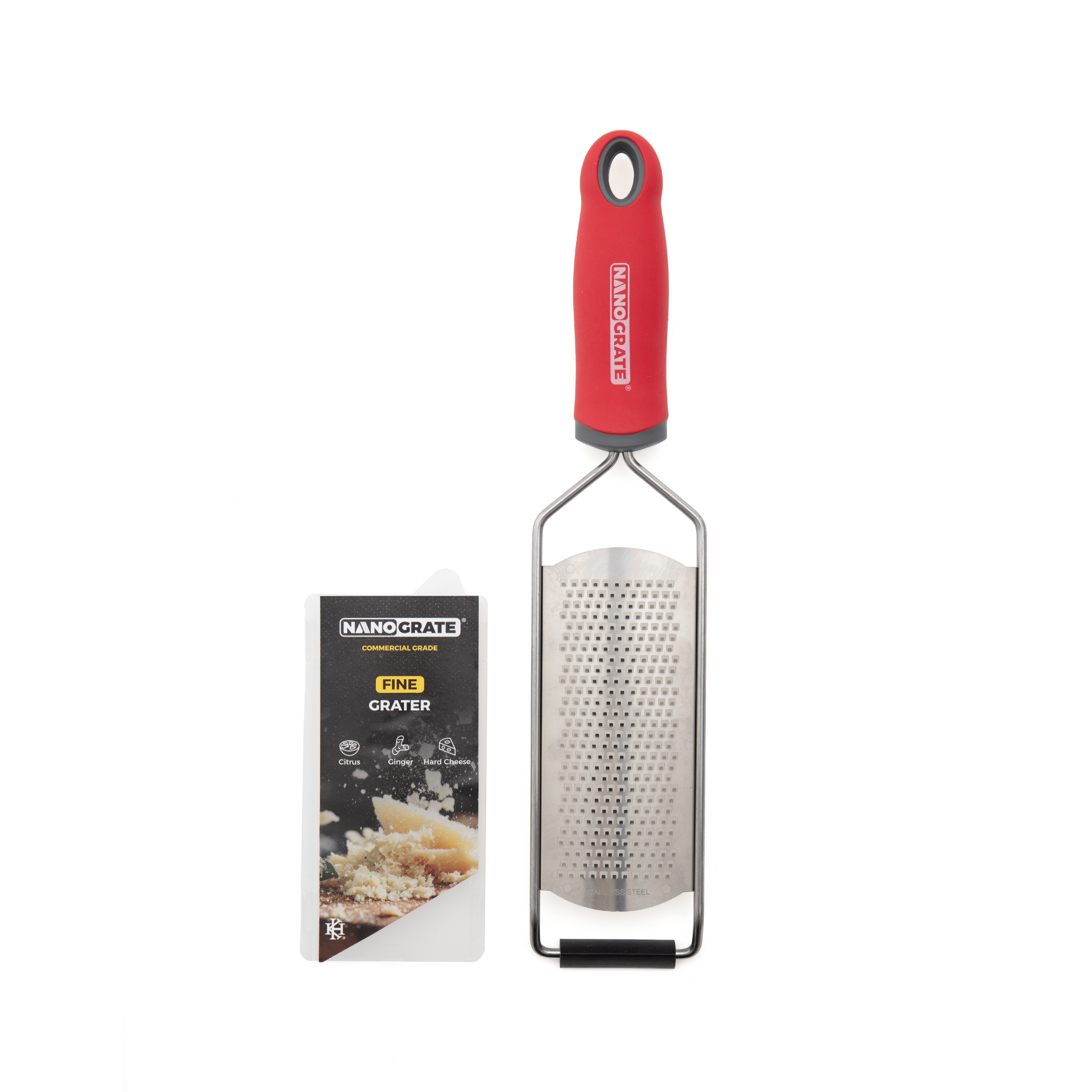 19704 Fine Grater Red Handle