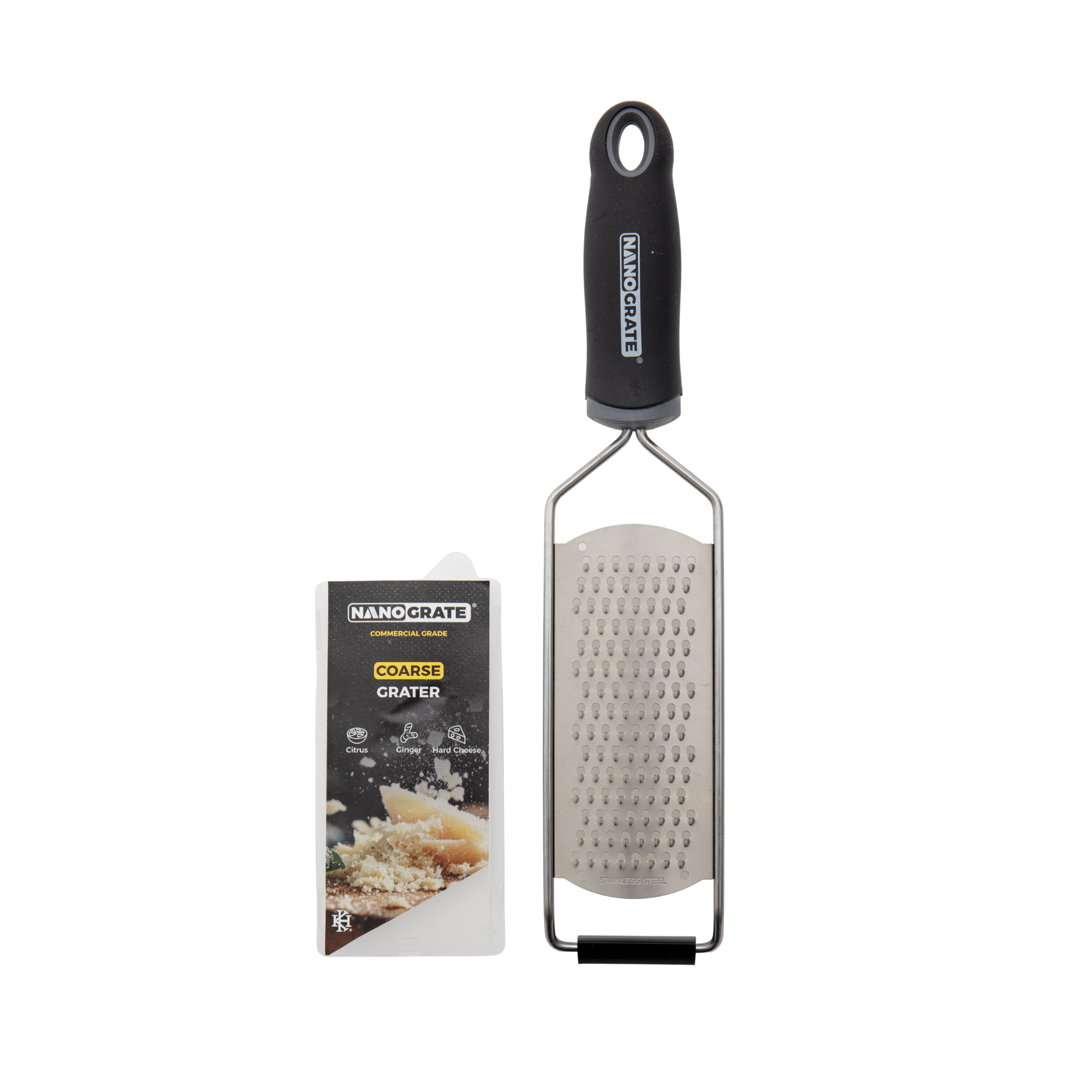 19711 Course Grater Black Handle