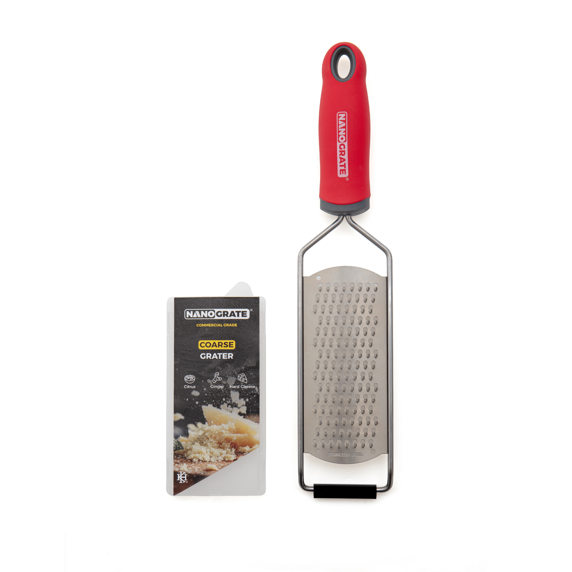 19714 Course Grater Red Handle