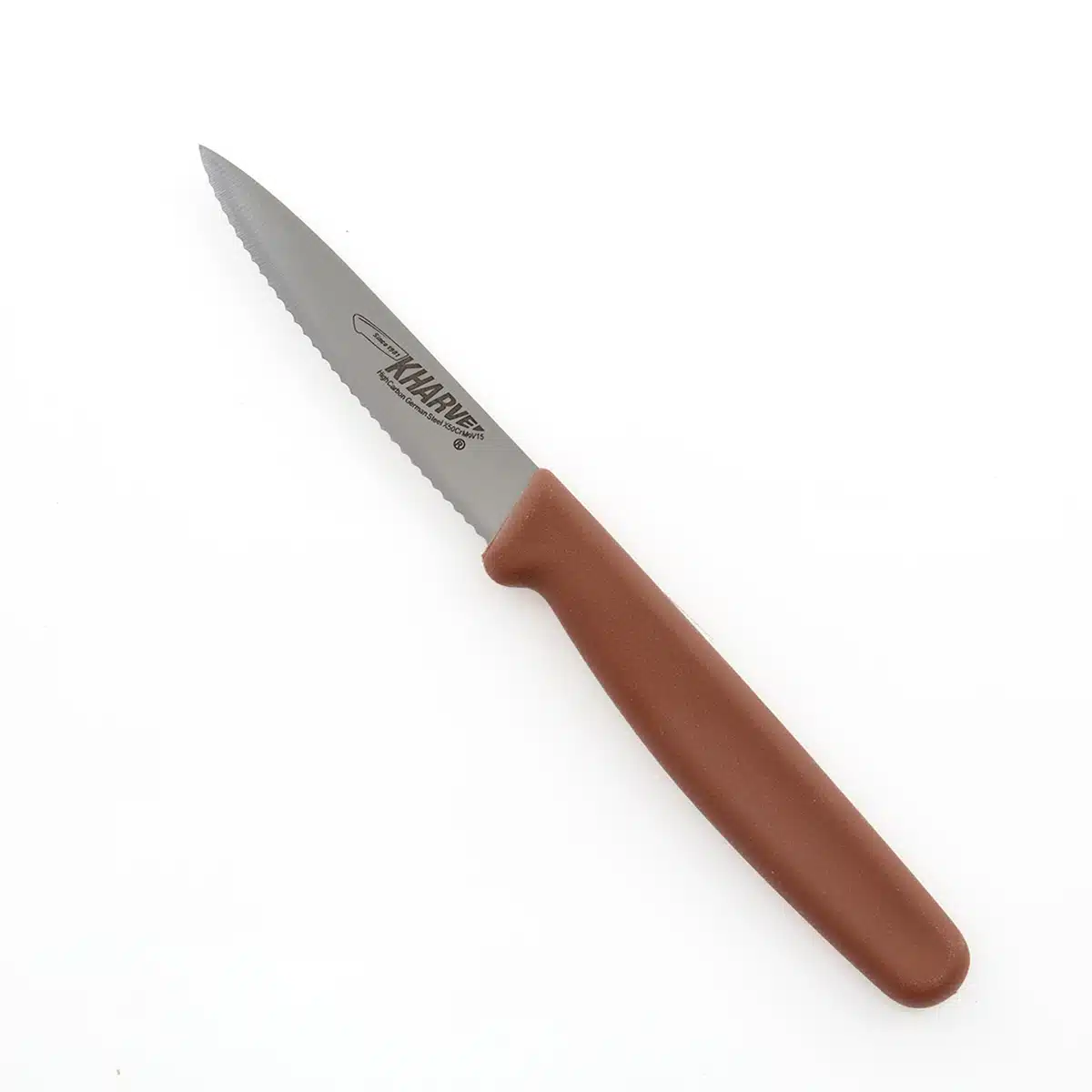 KH Kharve® Paring Knife Serrated Point Tip - Image 7