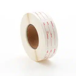 Spot On® Rectangle 49 X 75mm Date/ Prepared Use by Dissolvable (Roll of 500)