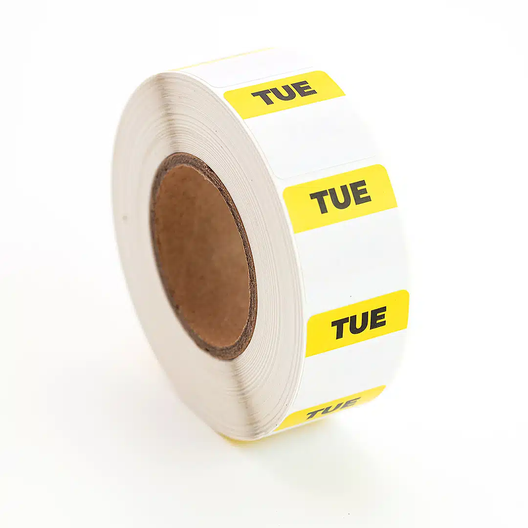 Spot On® Square 40mm Daily Removable Stickers (Roll of 500) - Image 2