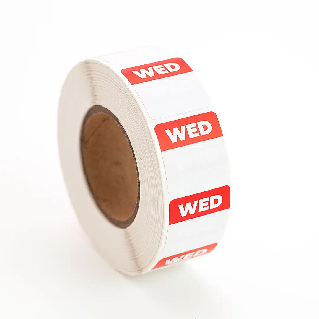 Spot On® Square 40mm Daily Removable Stickers (Roll of 500) - Image 3