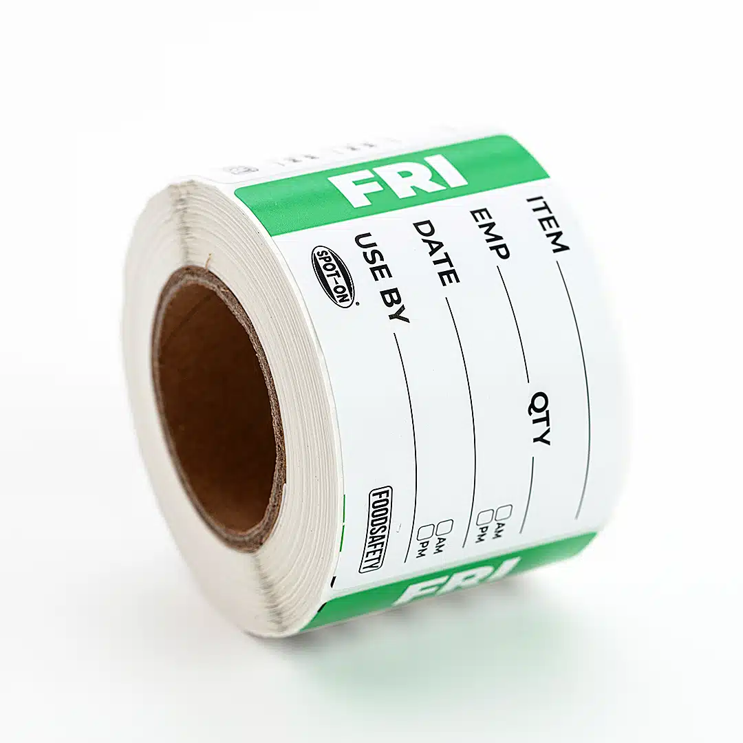 Spot On® Rectangle 49 X 75mm Prep Daily Removable Stickers (Roll of 250) - Image 5