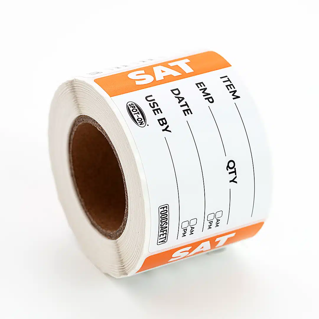 Spot On® Rectangle 49 X 75mm Prep Daily Removable Stickers (Roll of 250) - Image 6