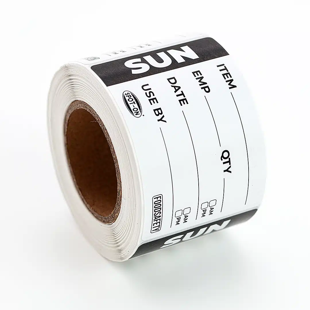 Spot On® Rectangle 49 X 75mm Prep Daily Removable Stickers (Roll of 250) - Image 7